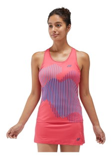 Yonex Tennis-Tank US Open 2024 pink Damen
