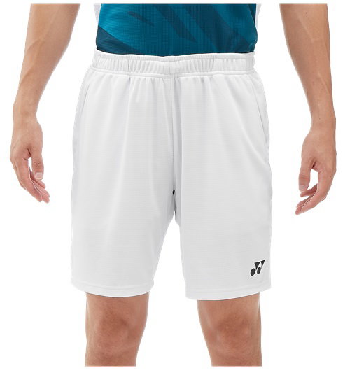 Yonex Sporthose Short Knit Tournament kurz 2024 weiss Herren