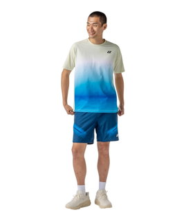 Yonex Sport-Tshirt Practice Graphic 16843 (100% Polyester) 2026 champagne/blau Herren