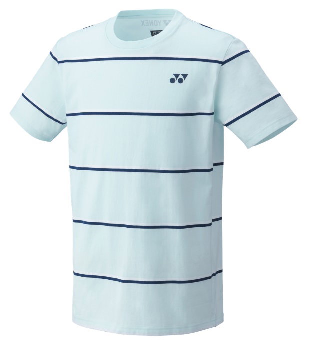Yonex Sport-Tshirt Practice (100% Baumwolle) 2024 crystalblau Herren