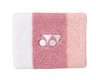 Yonex Schweissband Handgelenk Stripe 11x8cm rosa 1er