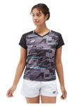 Yonex Sport-Shirt Crew Neck Club Team YW0034 (100% Polyester) schwarz Damen