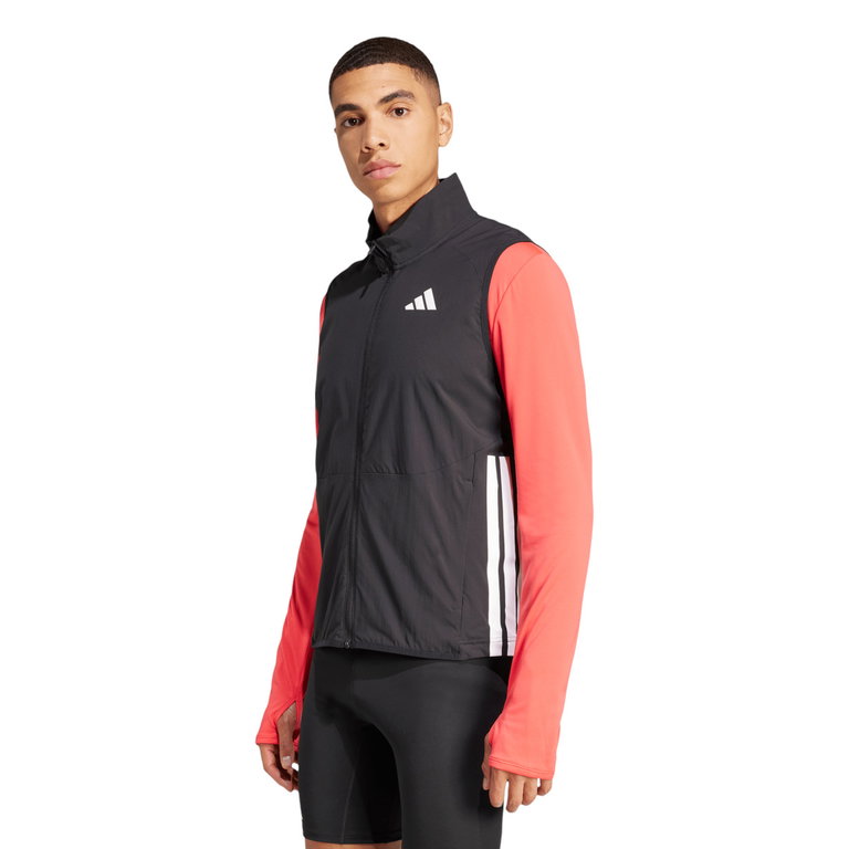 adidas Lauf-Trainingsweste Adizero WIND.RDY schwarz Herren