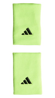adidas Schweissband Handgelenk Jumbo #24 limegrün - 2 Stück