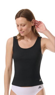 adidas functional underwear tank top (cotton) black ladies