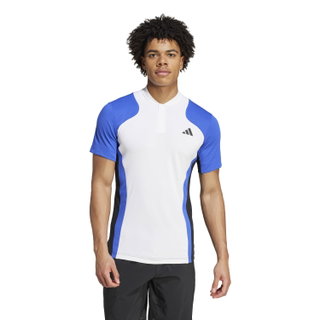 adidas Tennis-Polo Pro FreeLift Heat.Rdy weiss/blau/schwarz Herren