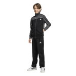 adidas Trainingsanzug Tricot Colourpop Tracksui schwarz/grau Jungen
