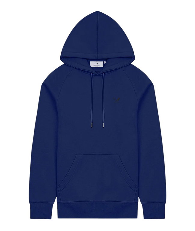 distorted people Kapuzenpullover Classic Raglan Hoodie blau Herren