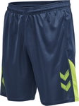 hummel Sports Shorts hmlLEAD Trainer short (side pockets, mesh material) denim blue Men