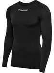 hummel Funktionsunterwäsche Langarmshirt hmlBL Comfort 2.0 Tee schwarz Herren