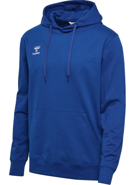 hummel Kapuzenpullover hmlGO 2.0 Hoodie (Bio-Baumwolle) dunkelblau Herren