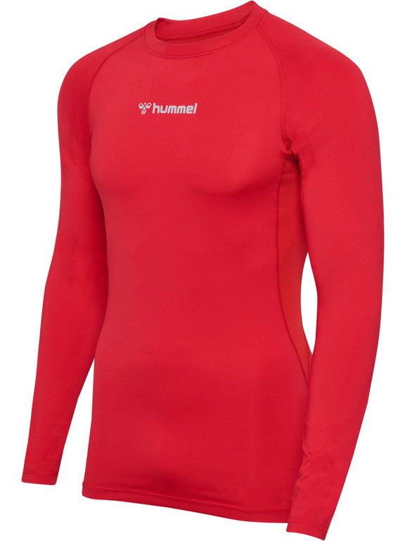 hummel Funktionsunterwäsche Langarmshirt hmlBL Performance Tee rot Herren