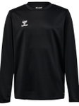 hummel Sport-Langarmshirt hmlESSENTIAL Sweatshirt (Interlock-Stoff) schwarz Kinder