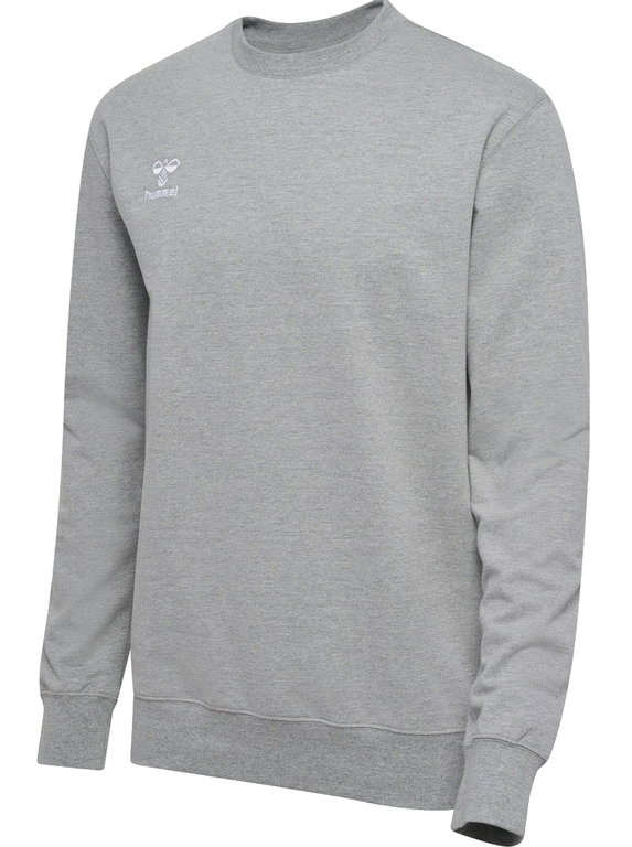 hummel Freizeit-Pullover hmlGO 2.0 Sweatshirt (weicher Sweatstoff) grau Herren