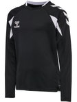 hummel Sport-Langarmshirt hmlCORE 2.0 Jersey (angenehmes Tragegefühl) schwarz/weiss Jungen