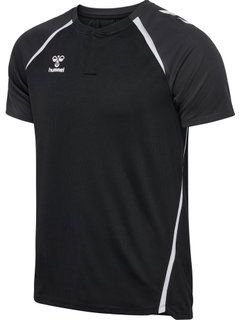 hummel Sport-Shirt hmlLEAD 2.0 Polo (rec. Polyester, klassisch Look) schwarz Herren