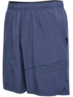 hummel Sporthose hmlCOURT Pocket Shorts (atmungsaktiv, schnelltrocknend) kurz indigoblau Herren