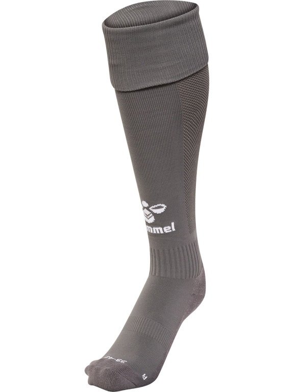 hummel Stutzenstrumpf hmlESSENTIAL Football (feuchtigkeitsabsorbierend) grau/weiss - 1 Paar