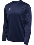 hummel Sport-Langarmshirt hmlESSENTIAL Sweatshirt (Interlock-Stoff) marineblau Herren