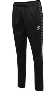 hummel Trainingshose hmlAUTHENTIC Pant (100% Polyester) lang schwarz Herren