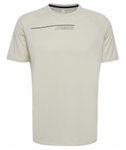 hummel Sport-Tshirt hmlCOURT Light Weight (atmungsaktiv, schnelltrocknend) beige Herren