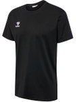 hummel Sport/Freizeit-Tshirt hmlGO 2.0 (Bio-Baumwolle, klassisch Design) Kurzarm schwarz Herren