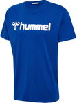 hummel Sport/Leisure T-shirt hmlGO 2.0 Logo (Organic Cotton) Short Sleeve Dark Blue Men