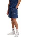 hummel Sporthose hmlCOURT AOP Pocket Shorts (atmungsaktiv, schnelltrocknend) kurz navyblau Herren