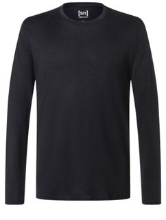 super natural Unterwäsche Langarmshirt Arctic 230 (Merionwolle, maximale Wärmeleistung) schwarz Herren