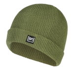 super natural winter hat Merino basic beanie (merino wool, ideal thermal protection) green - 1 piece