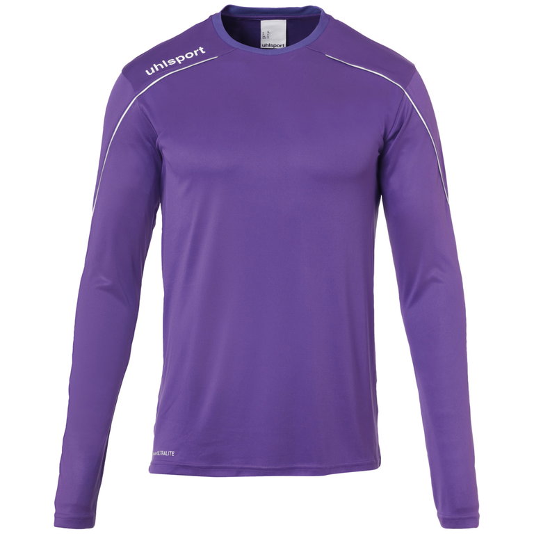 uhlsport Langarmshirt Stream 22 lila/weiss Herren