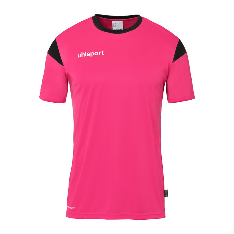 uhlsport Sport-Tshirt Squad 27 (100% Polyester) rosa/schwarz Kinder