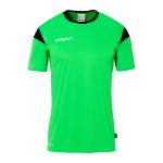 uhlsport Sport-Tshirt Squad 27 (100% Polyester) neongrün/schwarz Kinder
